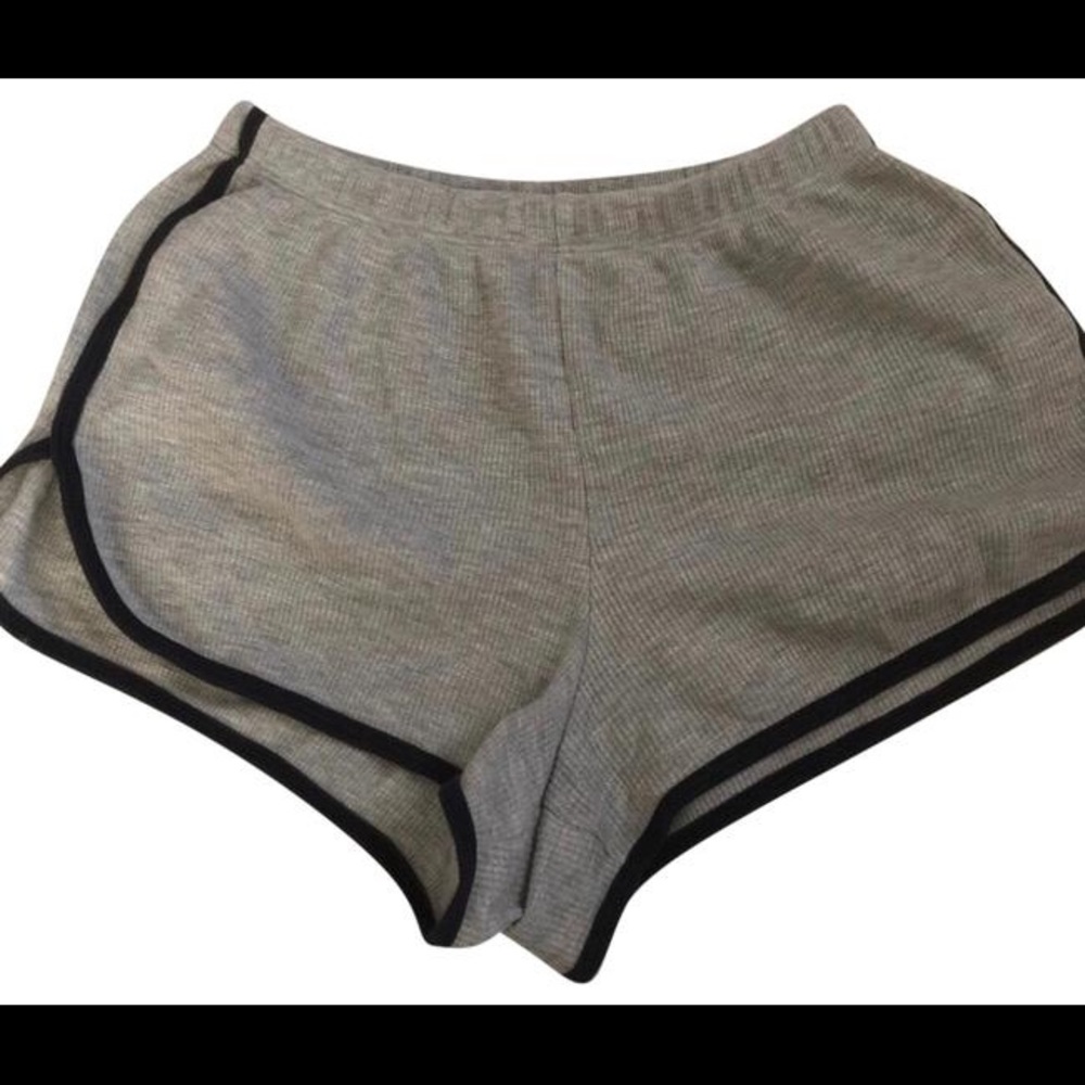 gray brandy melville shorts